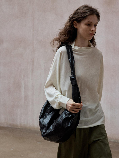 Zenya Wool Bat Pullover